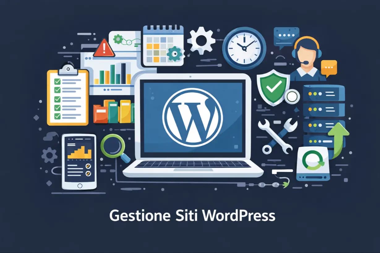 Gestione siti WordPress: guida completa alla manutenzione e monitoraggio
